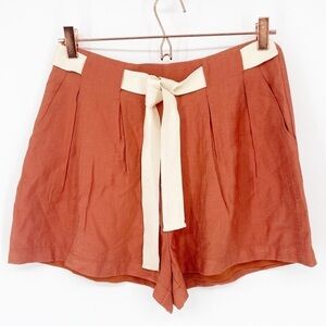Lush Terracotta Shortie Shorts Size Medium NWT